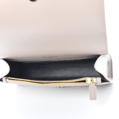 Saint Laurent Smooth Calfskin Monogram Kate Belt Bag Natural 5 of 9