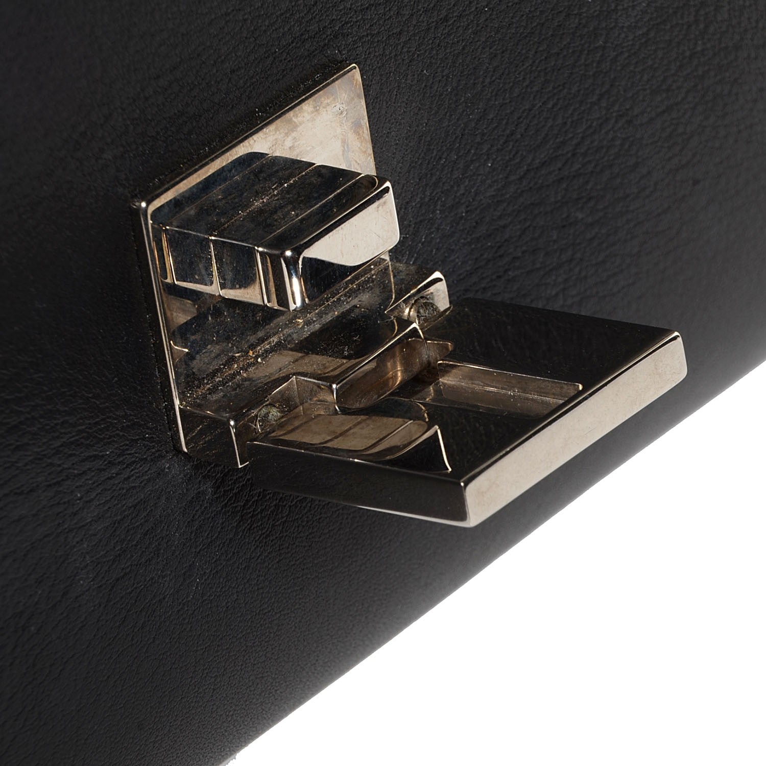 Celine Pony Hair Smooth Calfskin Medium Tri-Color Trapeze 9 of 9