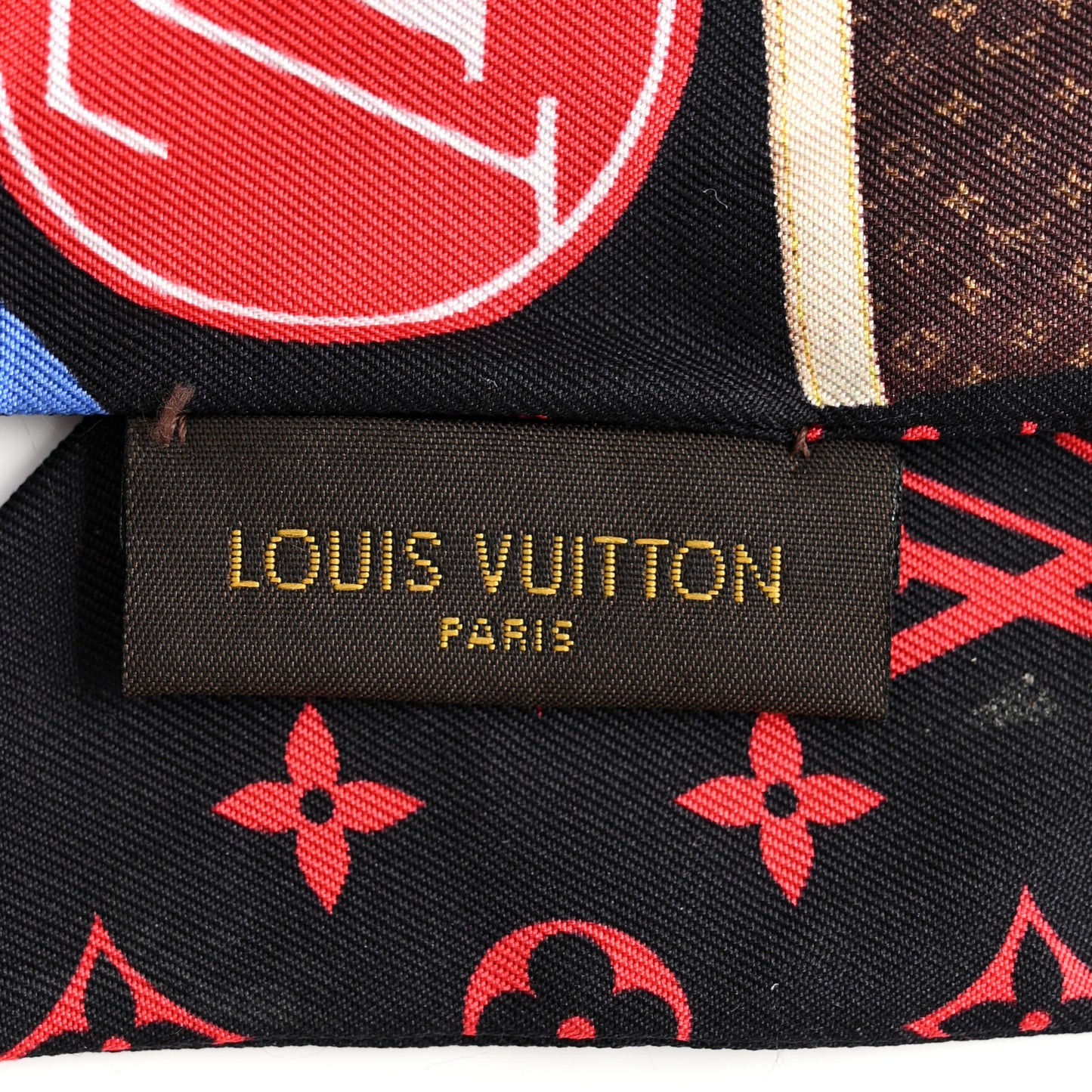 Silk Monogram Tribute To Alma BB Bandeau Black