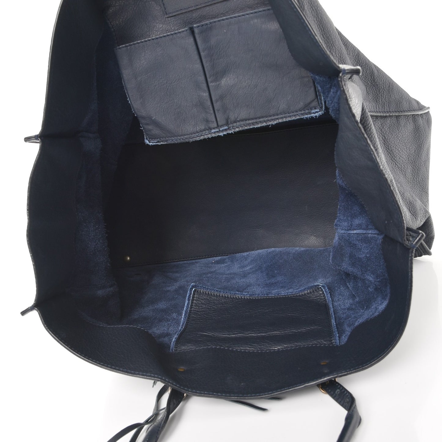 Veau Papier A4 Tote Bleu Roi
