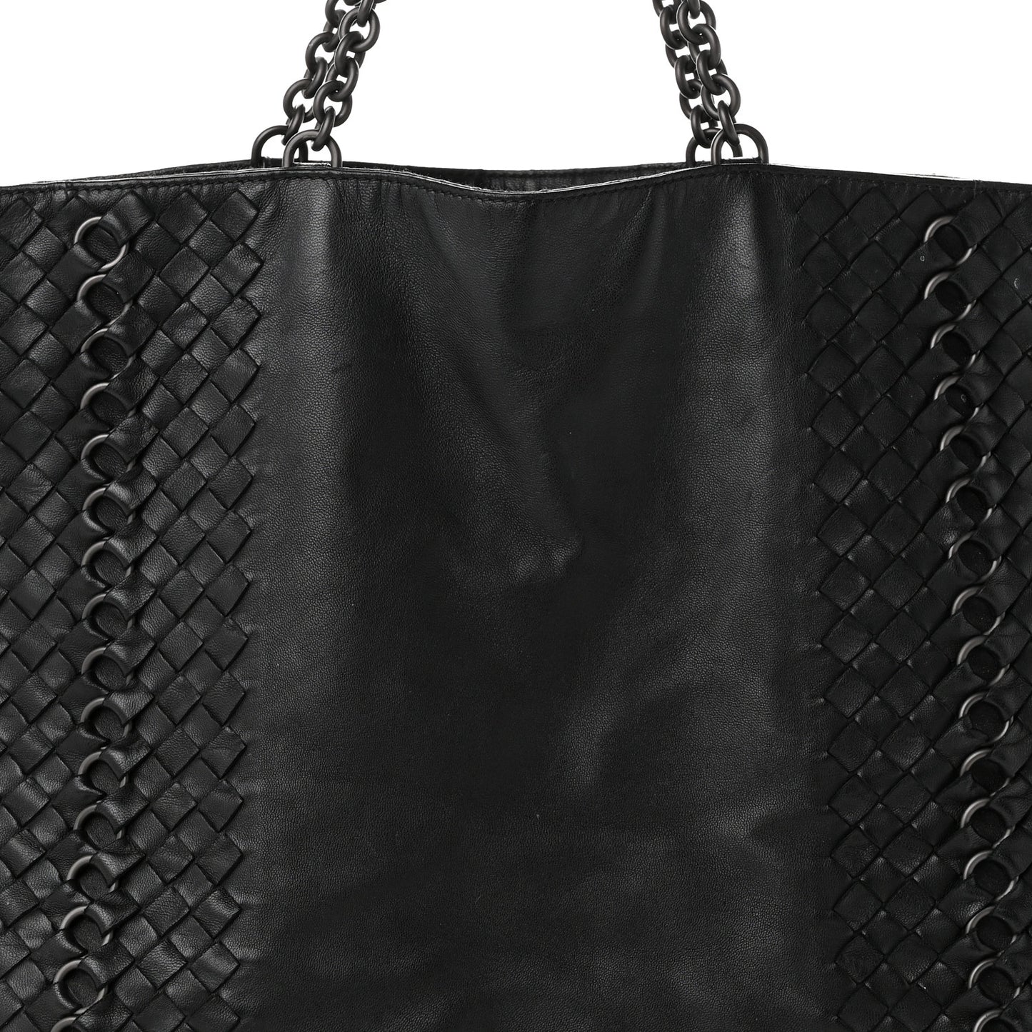 Nappa Intrecciato Tote Black