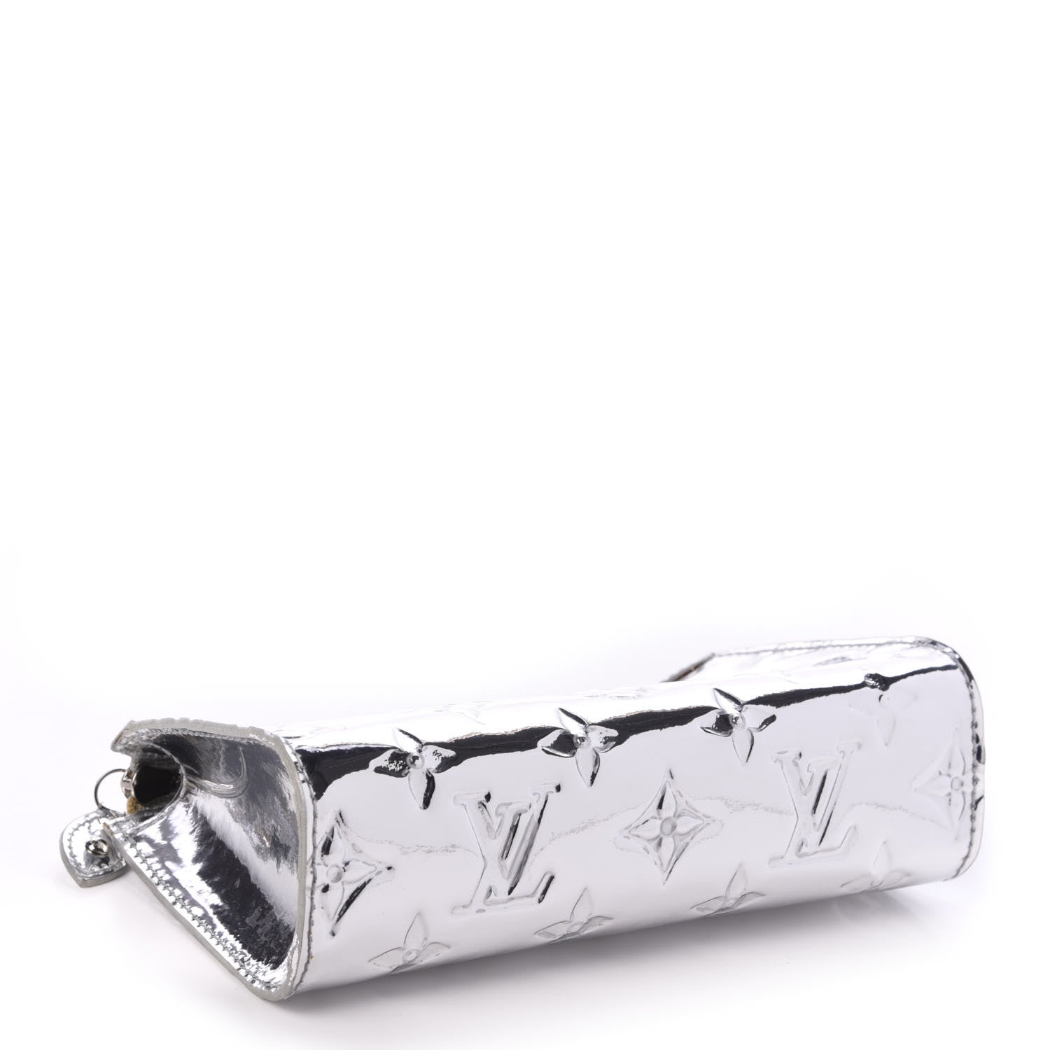 Louis Vuitton Monogram Mirior Trousse Cosmetic Pouch Silver 4 of 9
