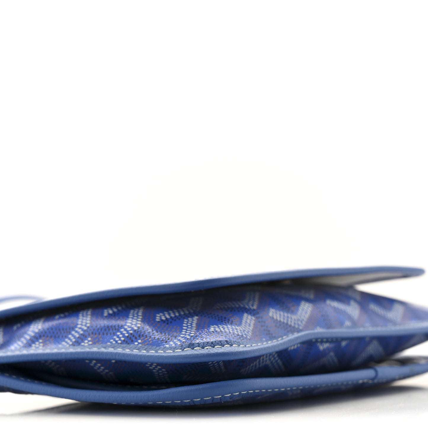 Goyardine Plumet Wallet Clutch Sky Blue