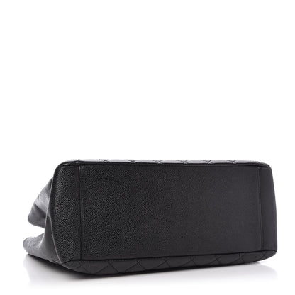 Chanel Caviar Quilted Grand Shopping Tote GST Black 4 of 9