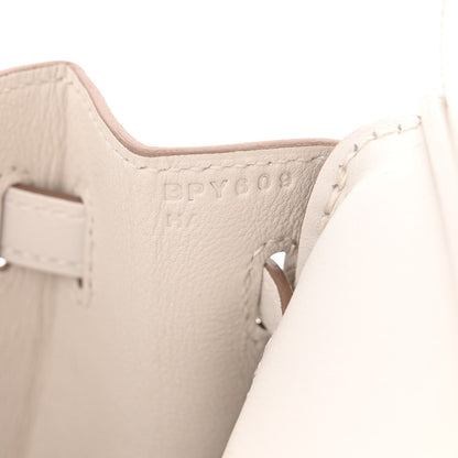 Hermes Swift Birkin 25 Gris Pale 7 of 11