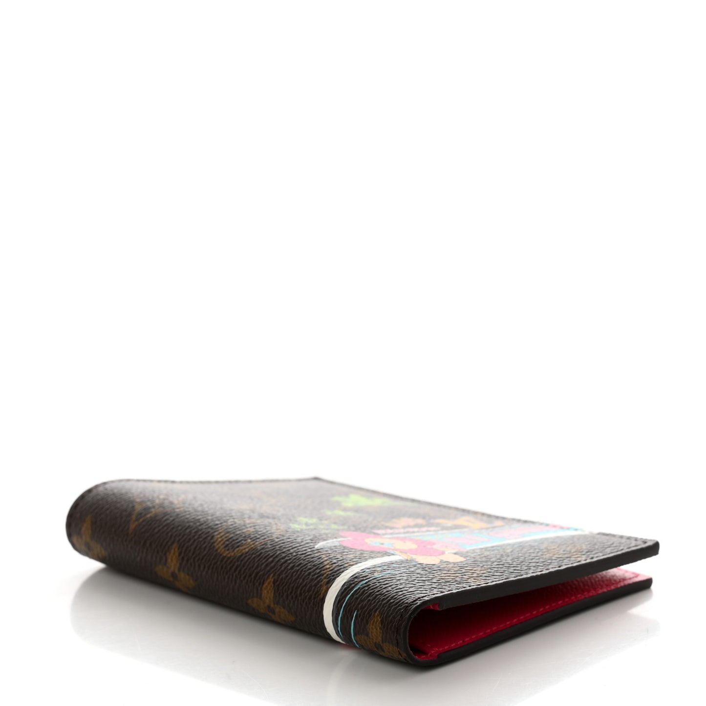 Monogram 2021 Christmas Animation Hollywood Passport Cover Fuchsia