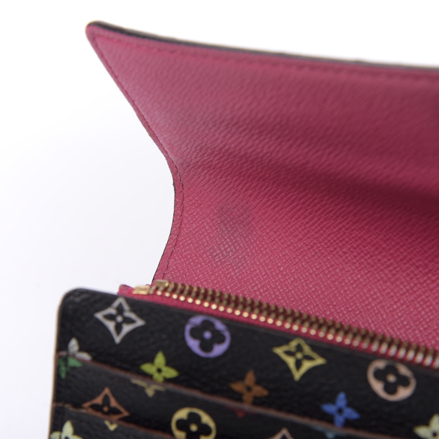 Louis Vuitton Monogram Multicolor Sarah Wallet Black Grenade 9 of 11