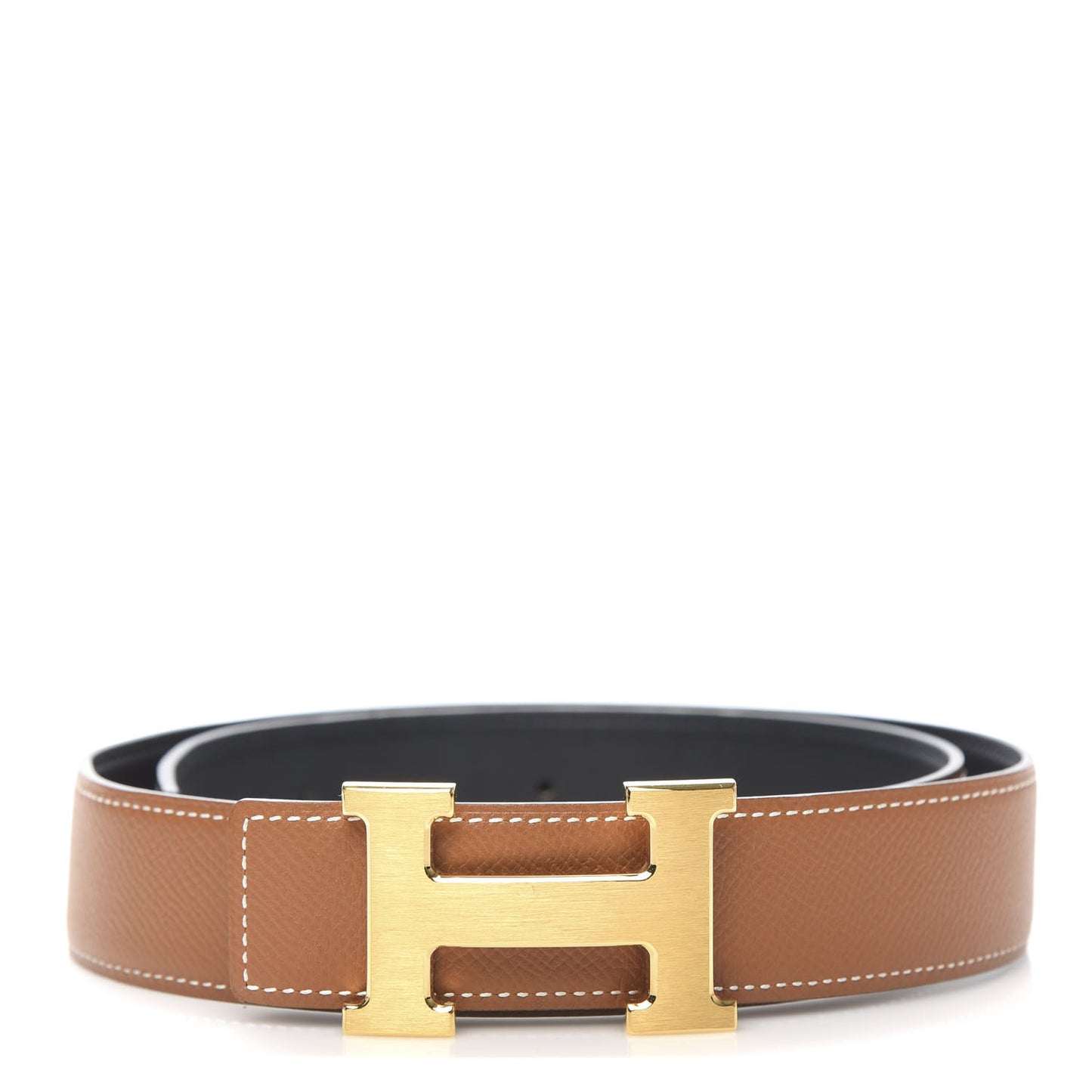 Epsom Swift 32mm H Belt 75 Gold Black