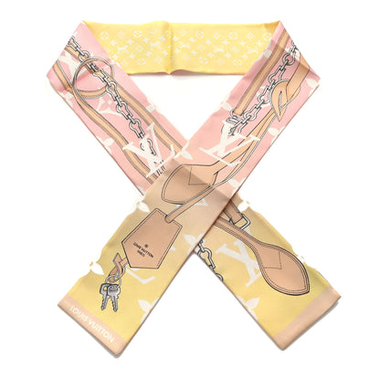 Louis Vuitton Silk Monogram Gradient By The Pool Bandeau Pink 1 of 3