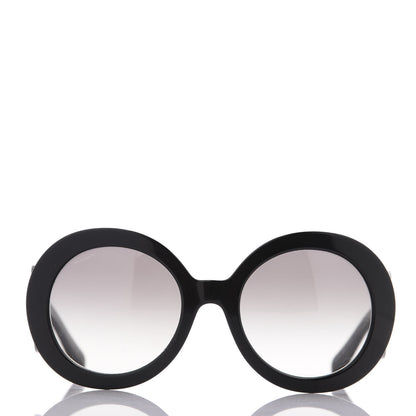 Prada Baroque Sunglasses SPR 27N Black 2 of 7