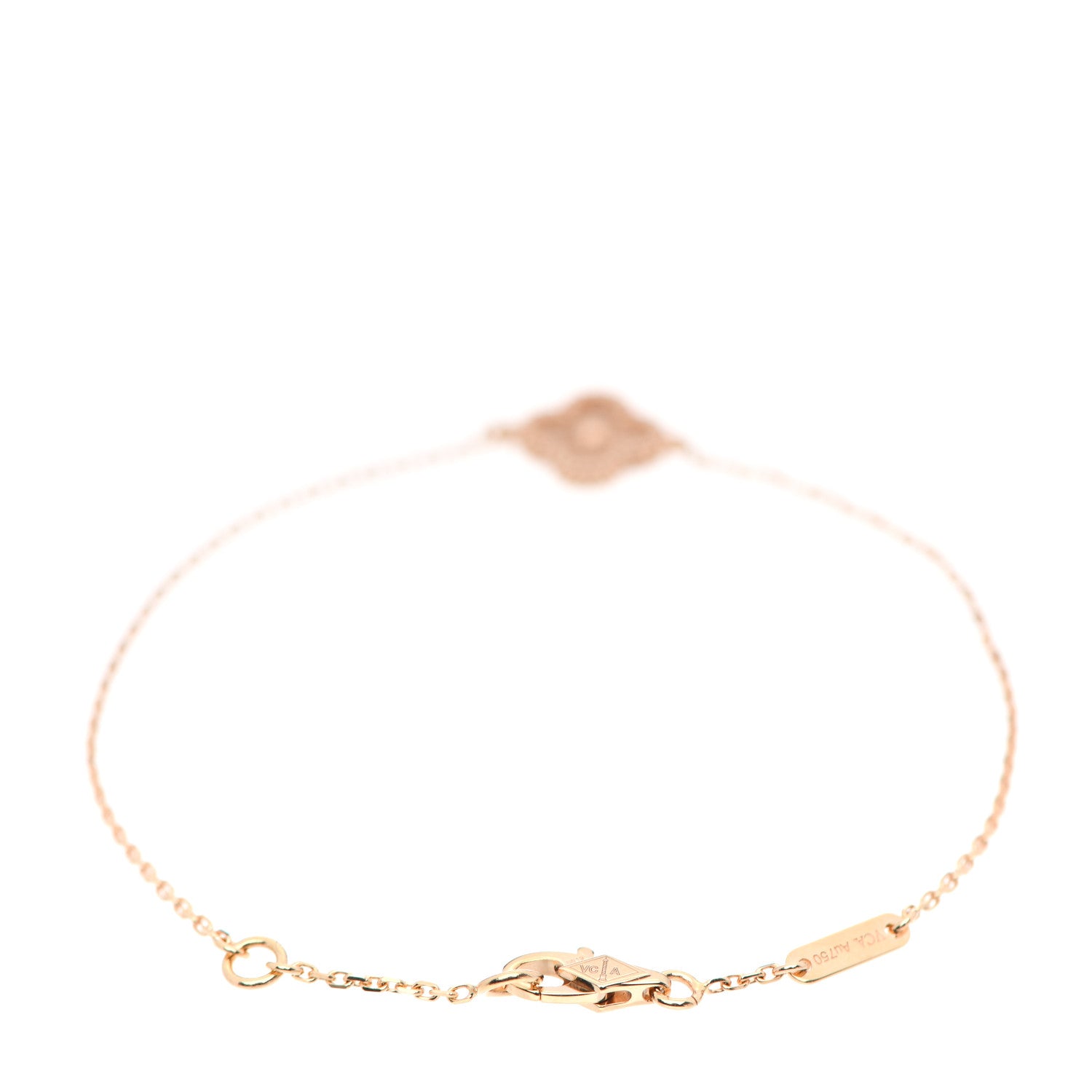 Van Cleef & Arpels 18K Rose Gold Sweet Alhambra Bracelet 3 of 5