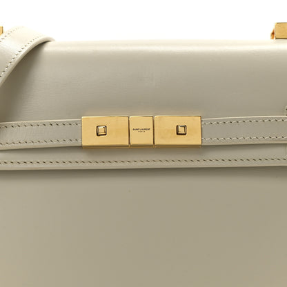 Saint Laurent Smooth Calfskin Mini Manhattan Shoulder Bag Crema Soft 8 of 10
