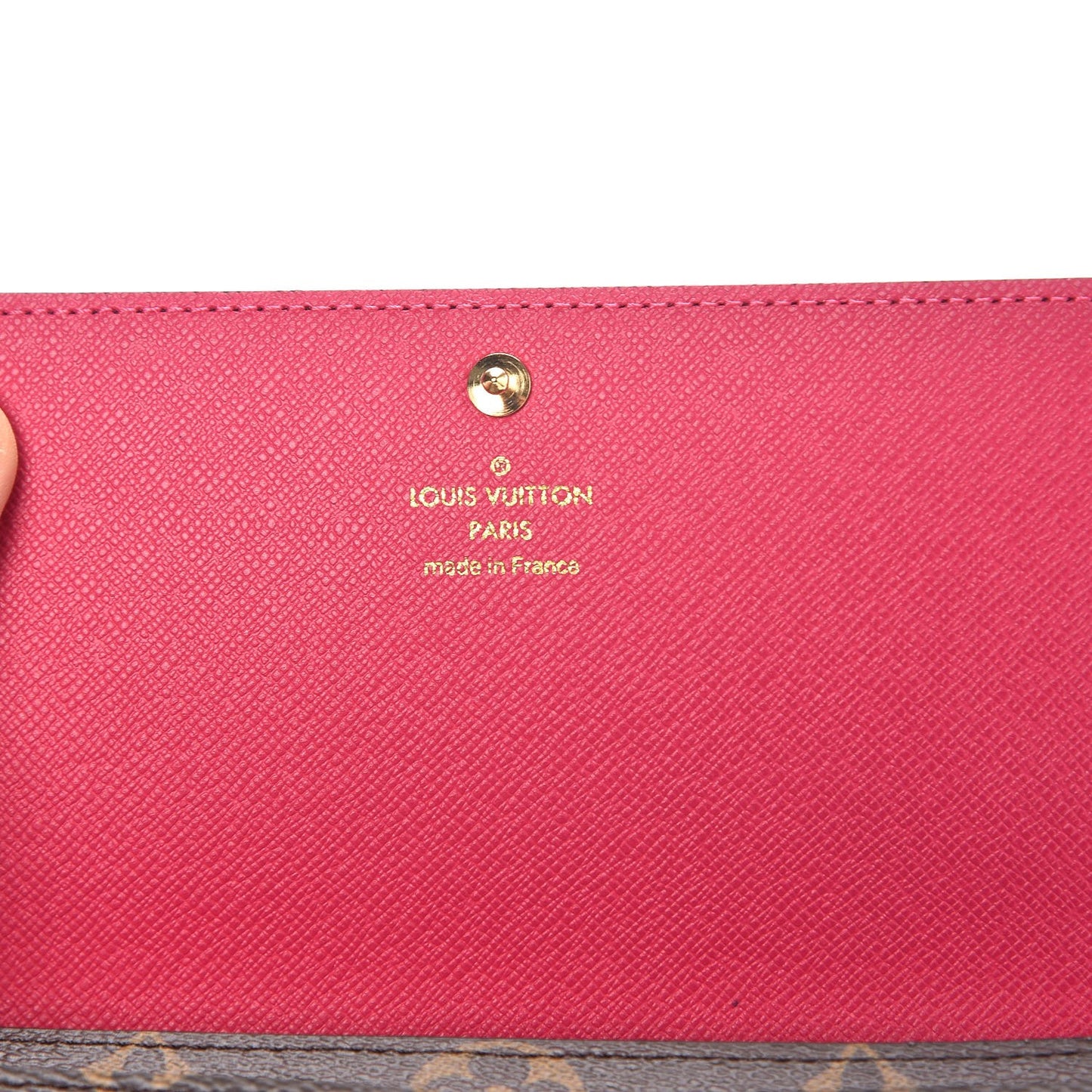 Monogram 2015 Christmas Animation Sarah Wallet Hibiscus