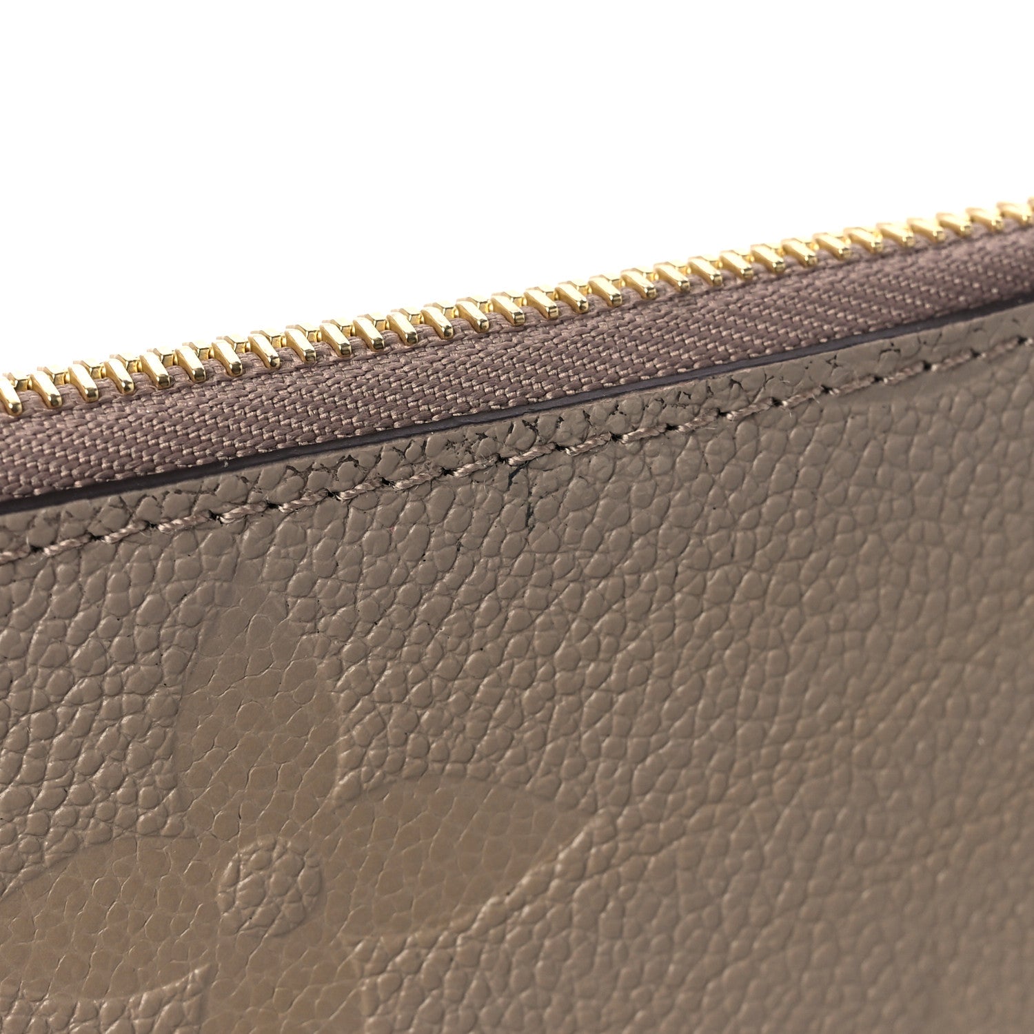 Louis Vuitton Empreinte Monogram Giant Neverfull MM Pochette Tourterelle 7 of 7