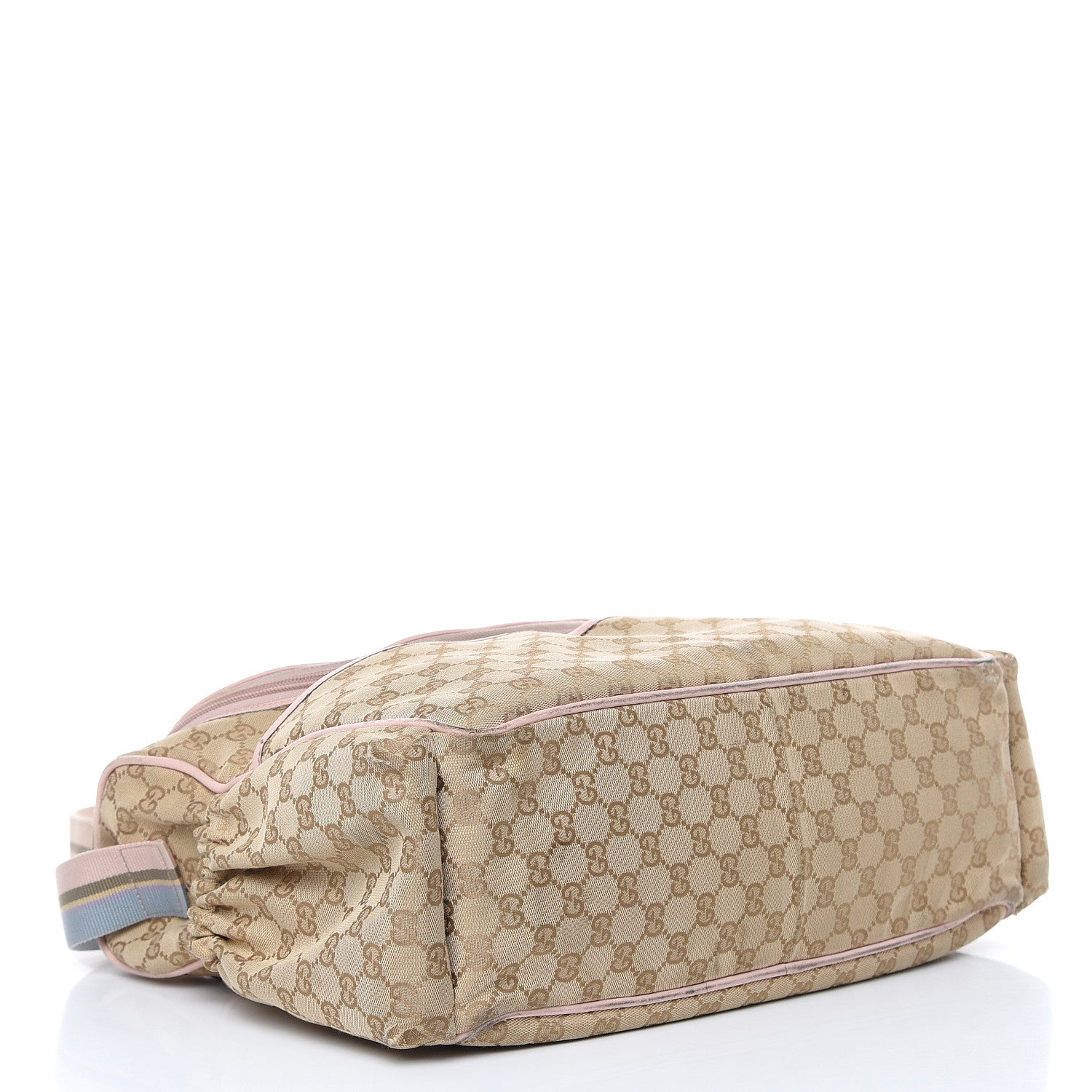 Gucci Monogram Web Diaper Bag Pink 4 of 22