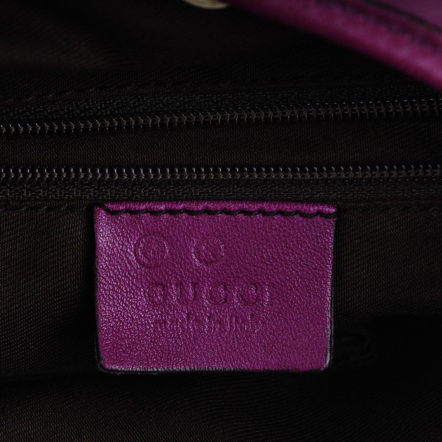 Gucci Guccissima Medium New Britt Hobo Purple 6 of 7