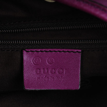 Gucci Guccissima Medium New Britt Hobo Purple 6 of 7