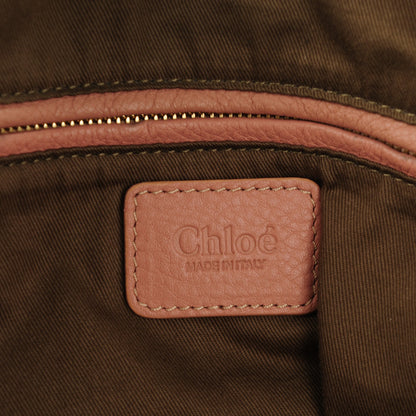 Chloe Calfskin Large Marcie Satchel Anemone Pink 6 of 7