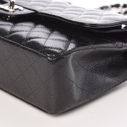 Chanel Caviar Quilted Medium Double Flap Black 9 of 9