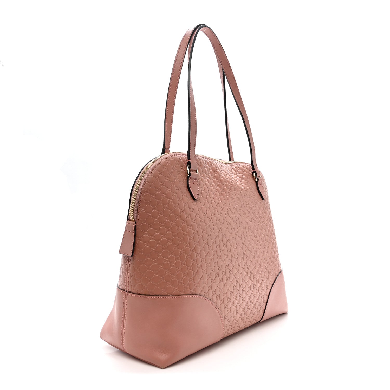 Gucci Soft Microguccissima Medium Bree Shoulder Bag Soft Pink 3 of 13