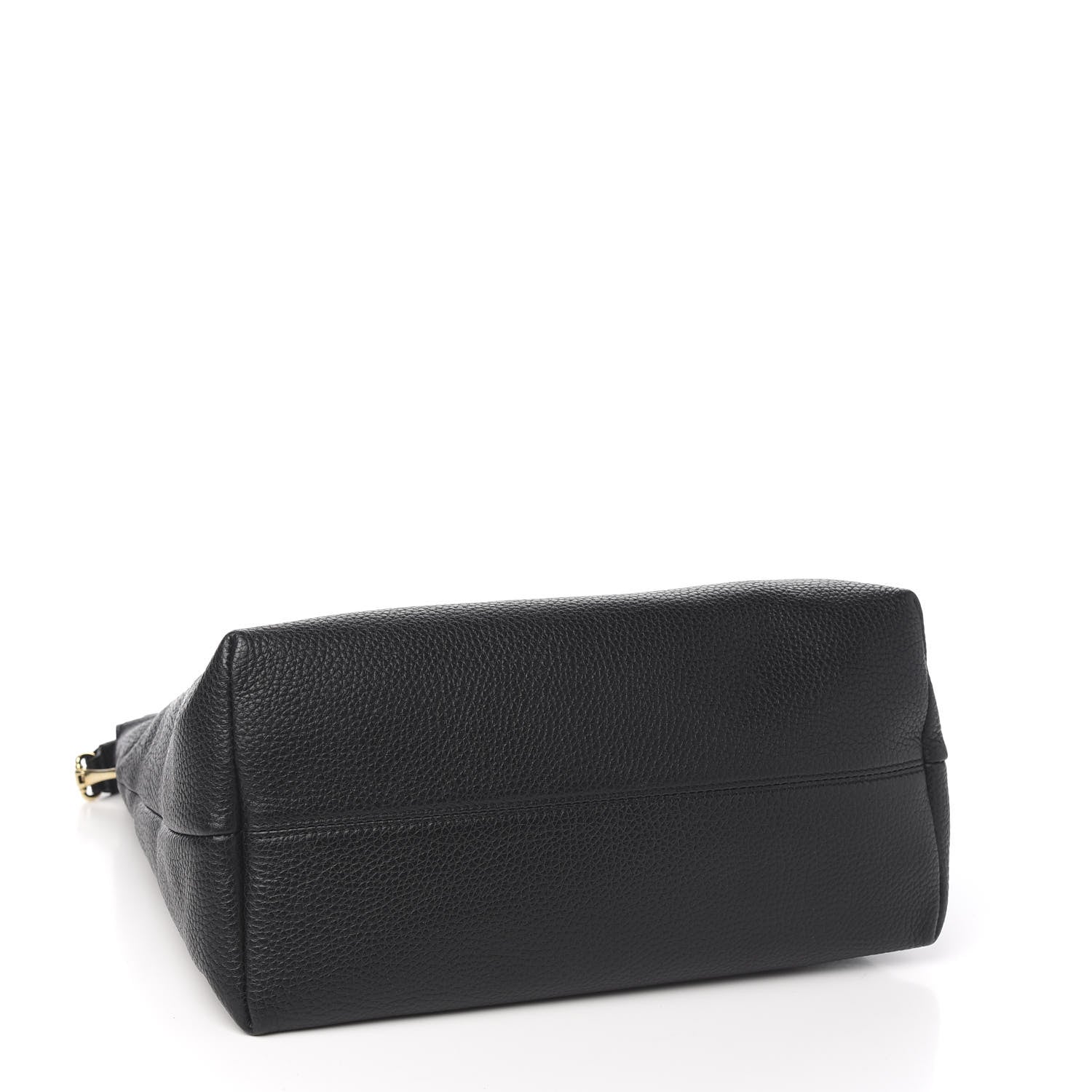 Burberry Grainy Calfskin Medium Cale Hobo Black 3 of 9