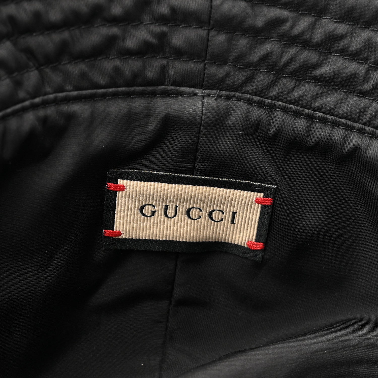 Gucci Nylon GG Bucket Hat L Black 8 of 9