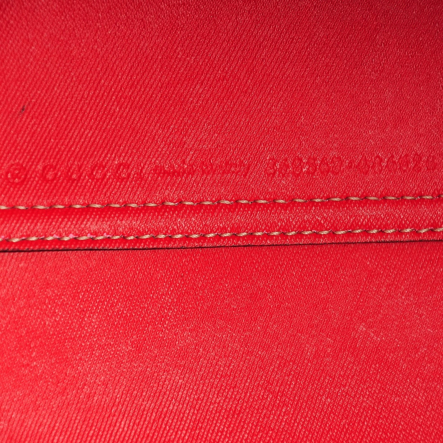 GG Supreme Monogram Medium Reversible Tote Beige Red