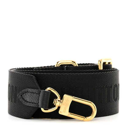 Louis Vuitton Jacquard Bandouliere Shoulder Strap Black 1 of 4