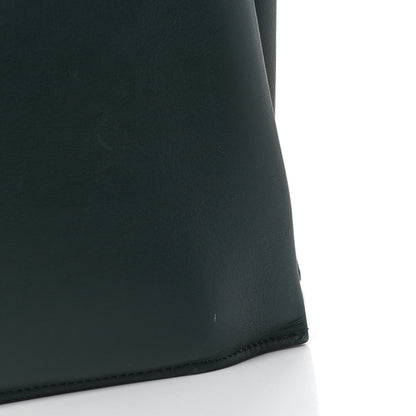 Celine Smooth Calfskin Medium Tri-Fold Bag Bottle Green 14 of 15
