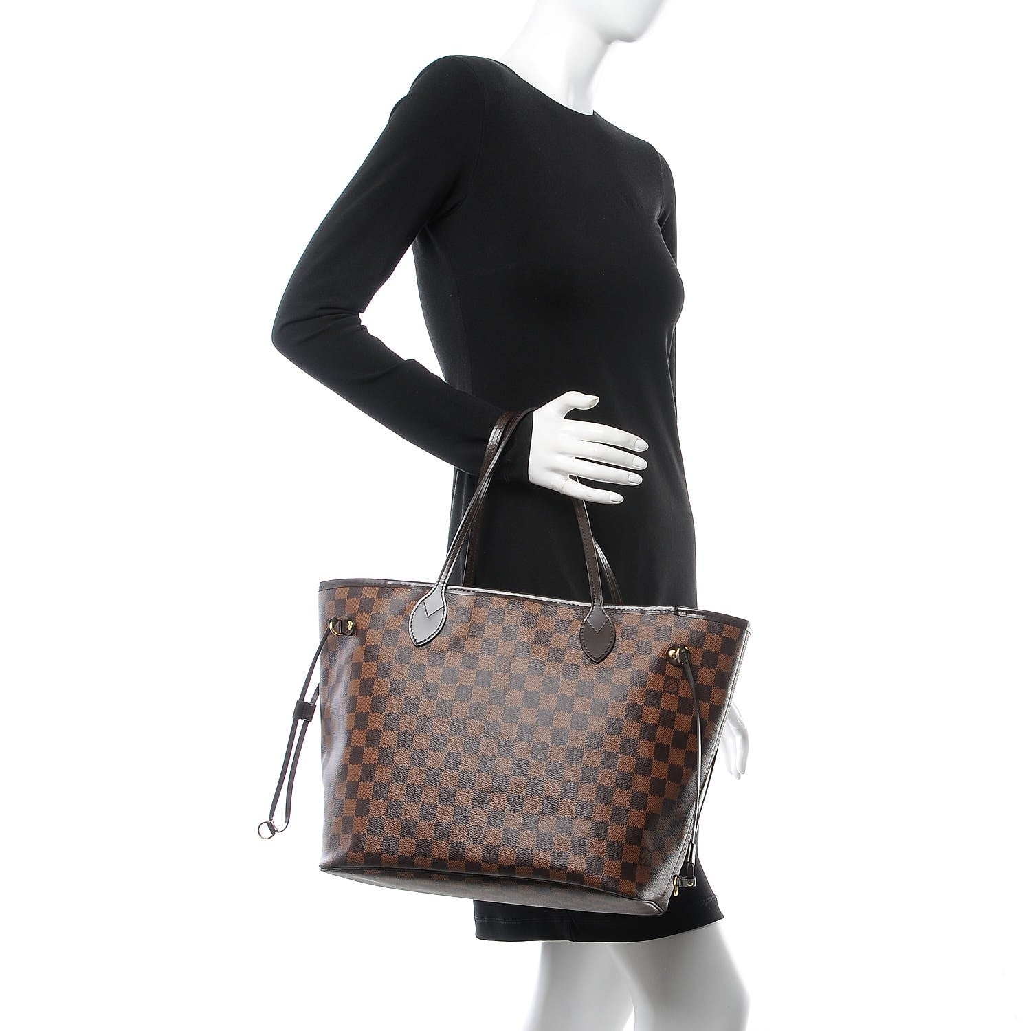 Louis Vuitton Damier Ebene Neo Neverfull MM 2 of 9