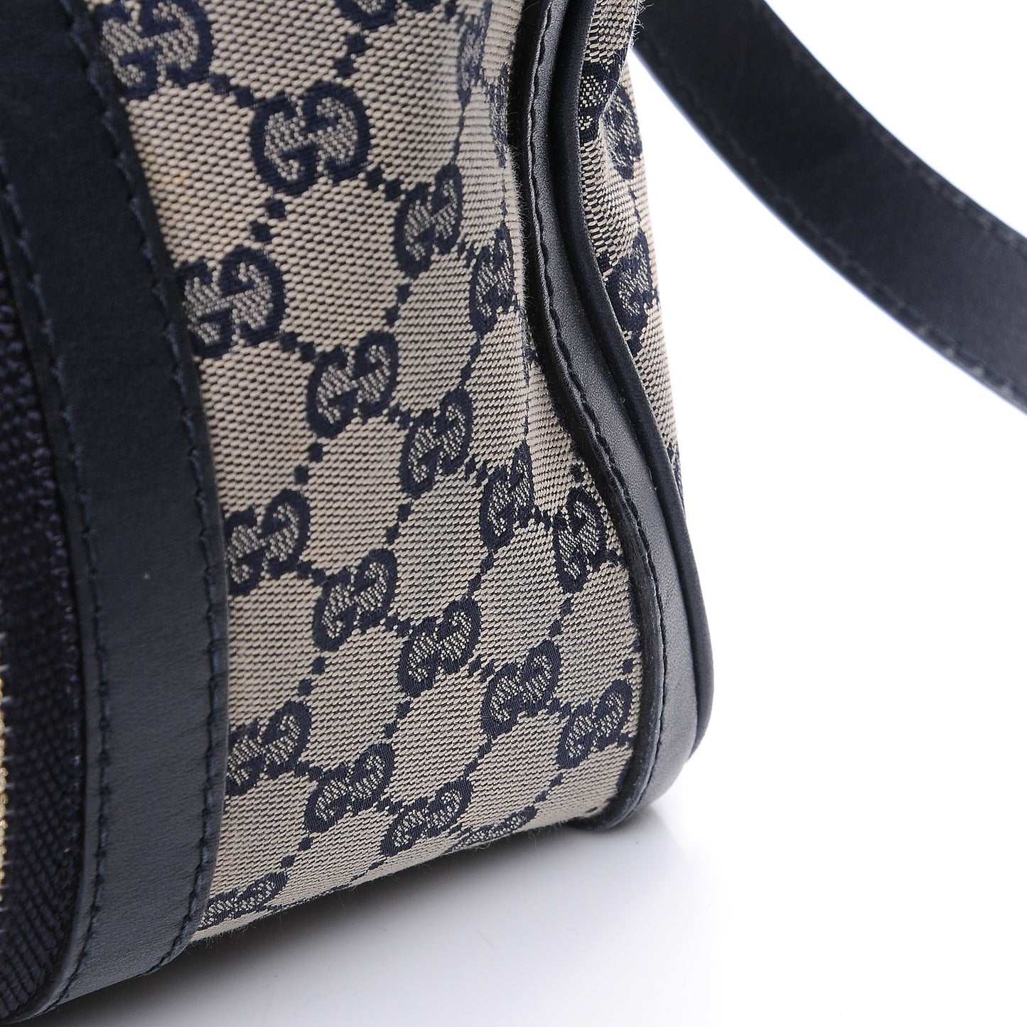 Monogram Vintage Web Medium Boston Navy Navy