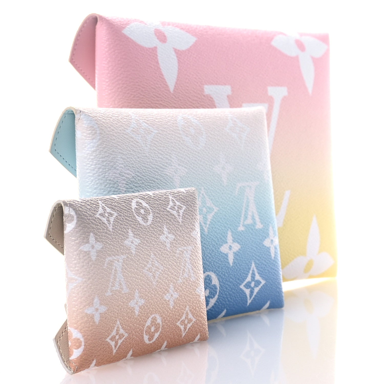 Louis Vuitton Monogram Giant By The Pool Kirigami Pochette Set 4 of 9