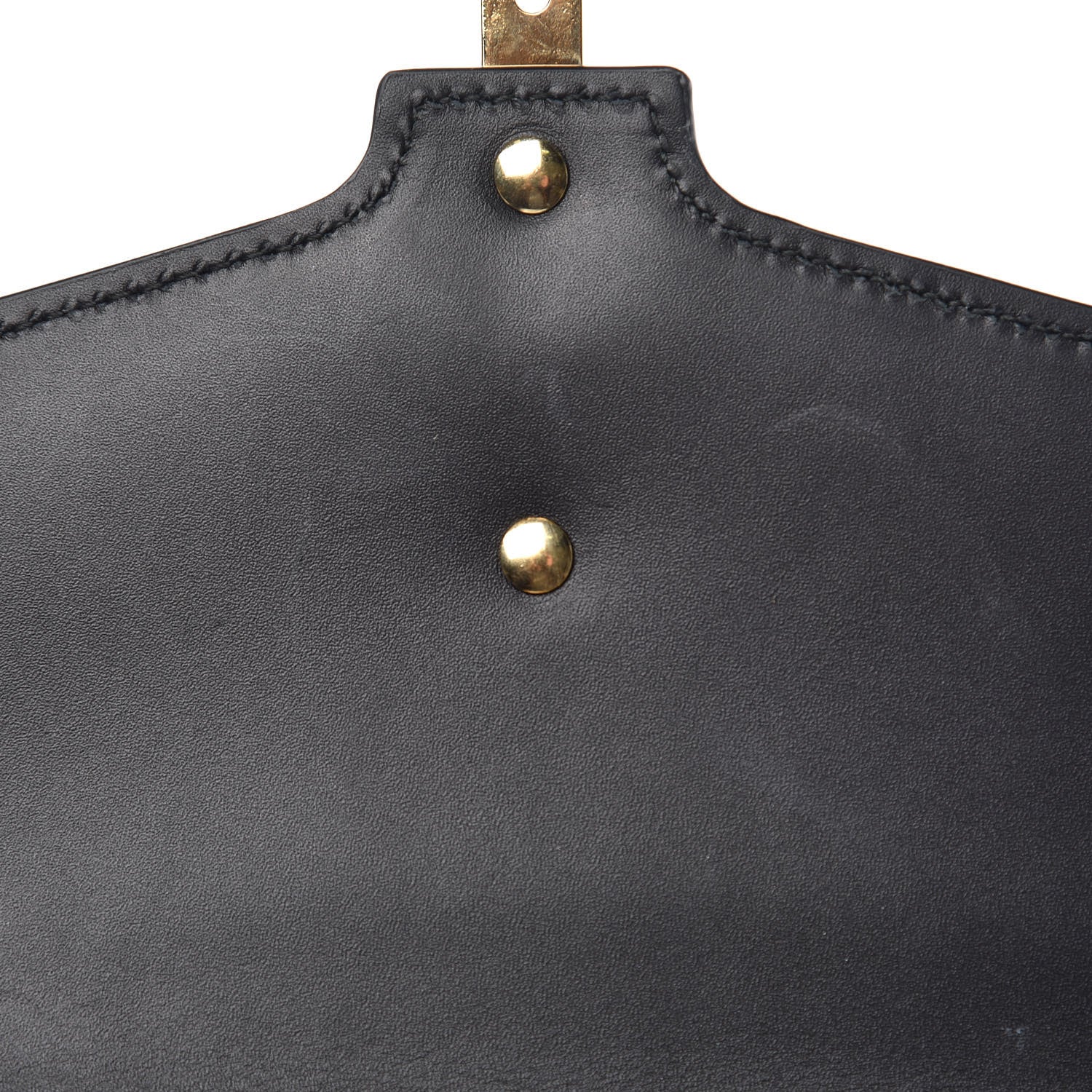 Gucci Calfskin Small Sylvie Shoulder Bag Black 10 of 11