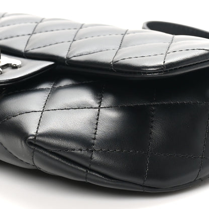 Chanel Calfskin Quilted CC Uniform Flap Belt Bag Black 10 of 11
