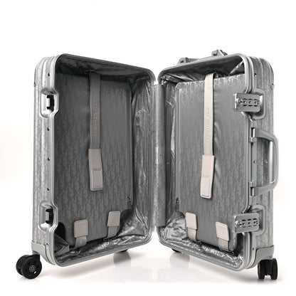 Christian Dior X RIMOWA Aluminum Gradient Cabin Luggage Silver 4 of 11