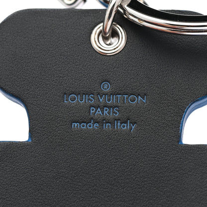Louis Vuitton Calfskin S Lock Bag Charm Key Holder Silver 3 of 7