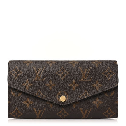 Louis Vuitton Monogram Sarah Wallet NM 1 of 8