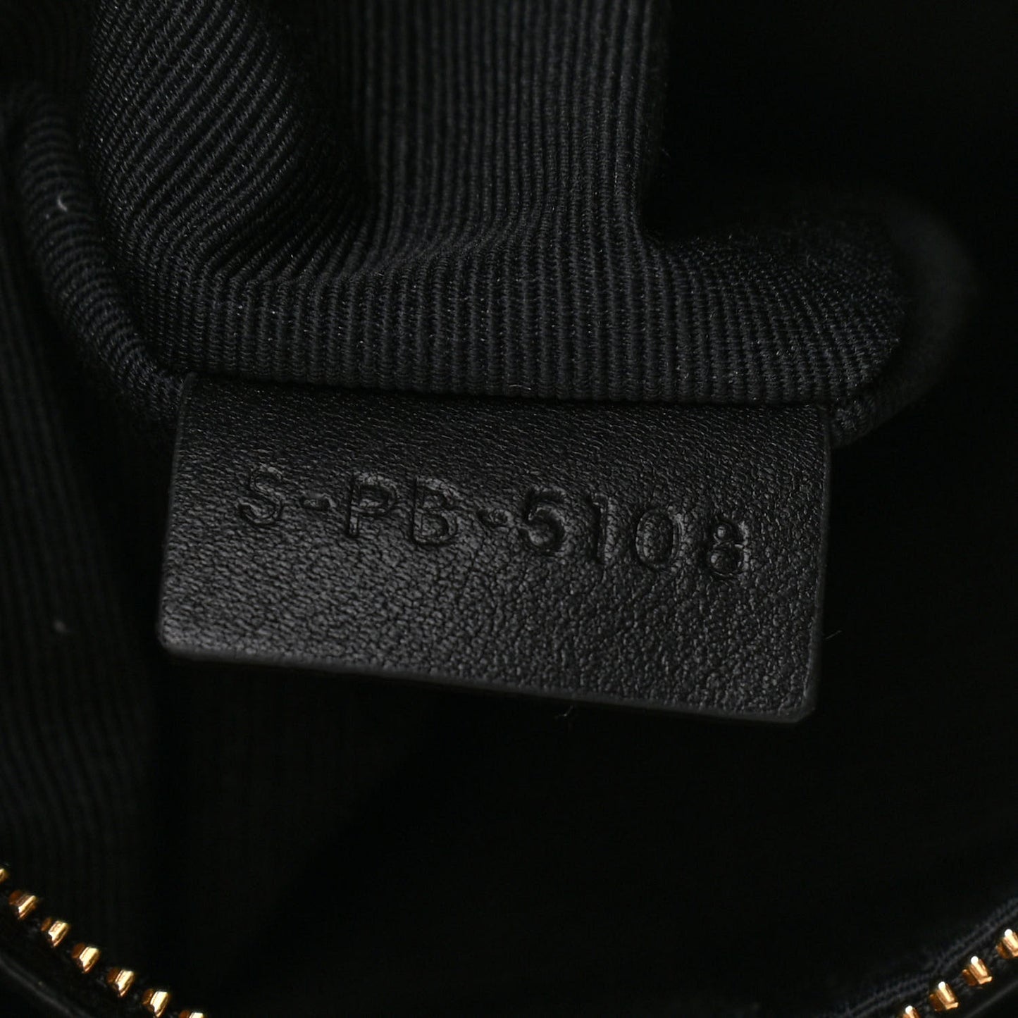 Calfskin Quilted Medium C Backpack Black