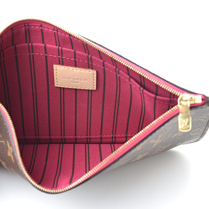 Louis Vuitton Monogram Neverfull MM GM Pochette Pivoine 5 of 8