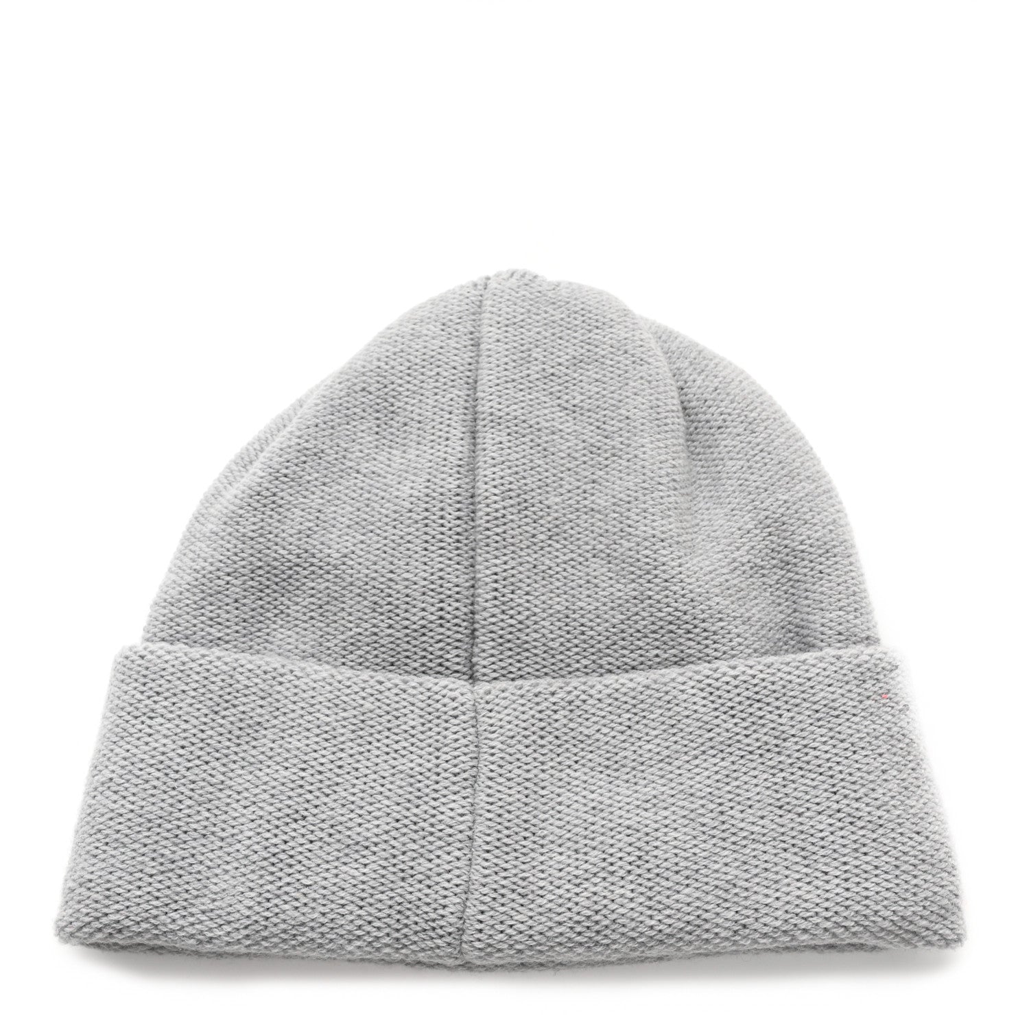 CHANEL グレー ビーニー Authentic Chanel Grey Beanie Hat CC logo Brand New | eBay