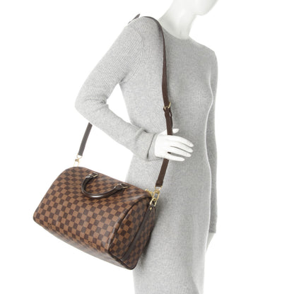Louis Vuitton Damier Ebene Speedy Bandouliere 30 2 of 9