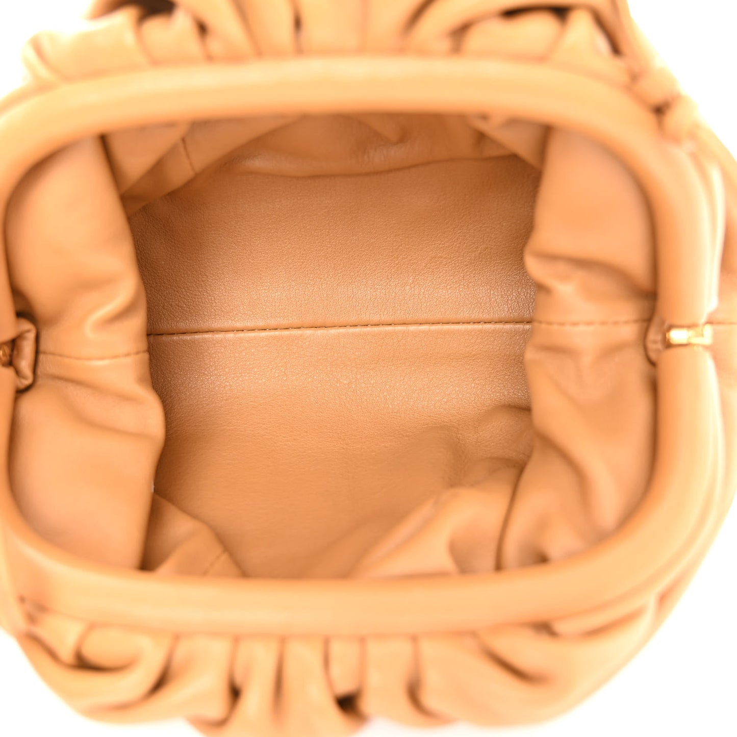 Butter Calfskin The Mini Pouch Camel