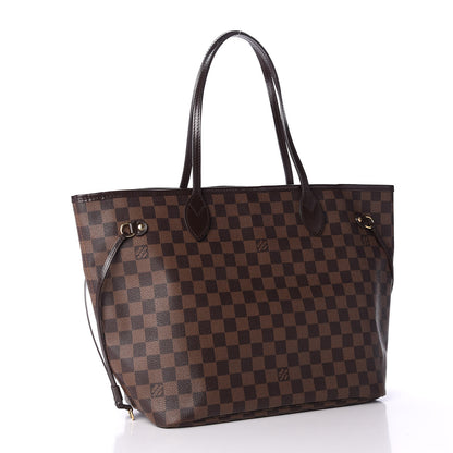 Louis Vuitton Damier Ebene Neverfull MM 2 of 9