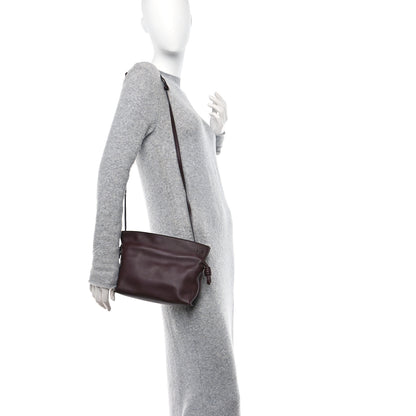 Loewe Calfskin Mini Flamenco Knot Clutch Prune 2 of 10