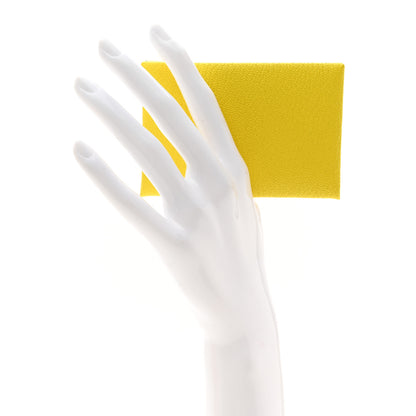 Hermes Chevre Mysore Calvi Card Case Jaune Citron 2 of 8
