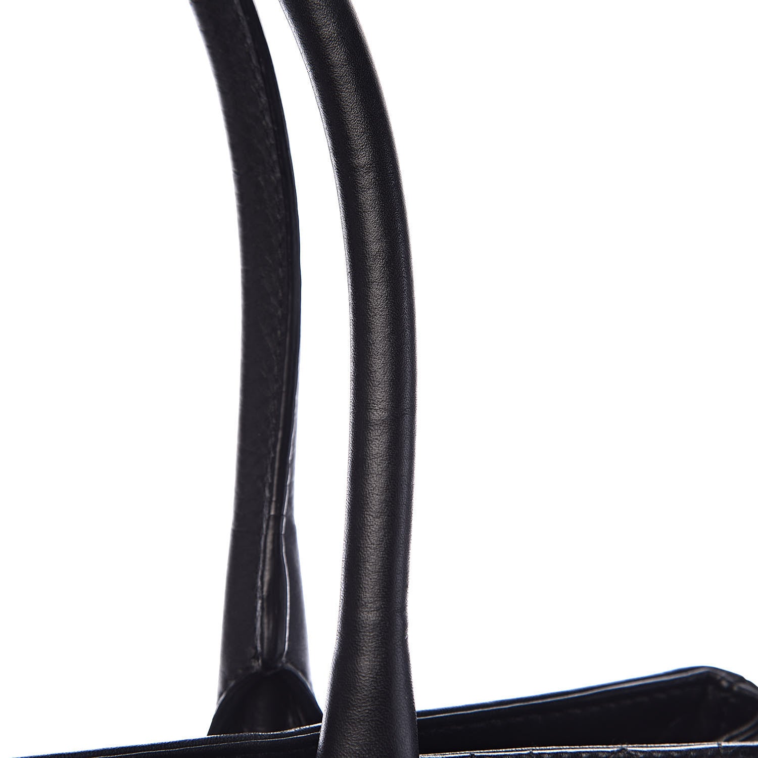 Christian Dior Calfskin Cannage Shoulder Bag Black 9 of 13