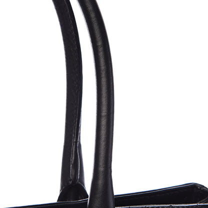 Christian Dior Calfskin Cannage Shoulder Bag Black 9 of 13