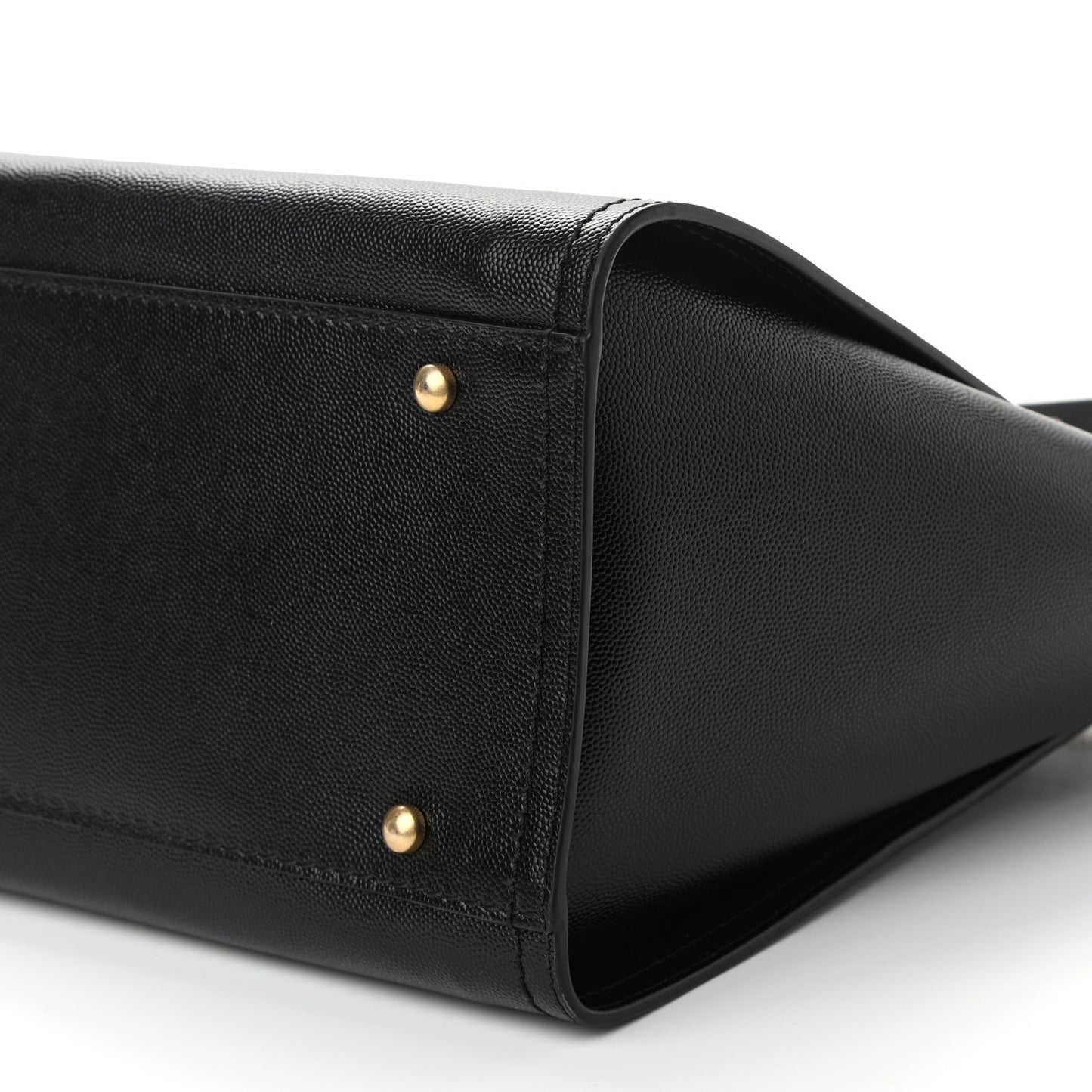 Caviar Small Studded Deauville Tote Black