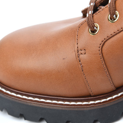 Louis Vuitton Calfskin Territory Ranger Combat Boots 40 Cognac 11 of 13