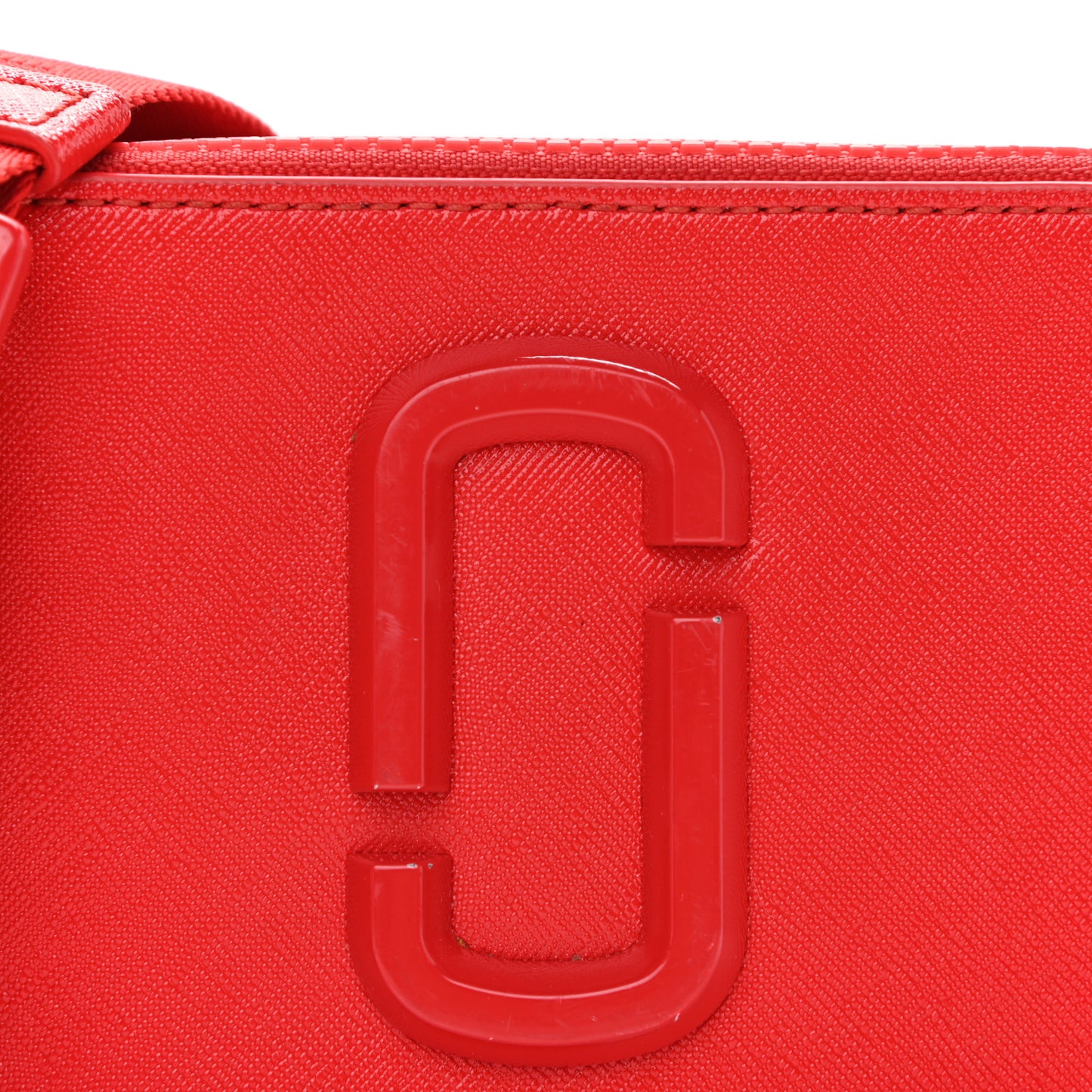 Saffiano Snapshot Camera Bag Red